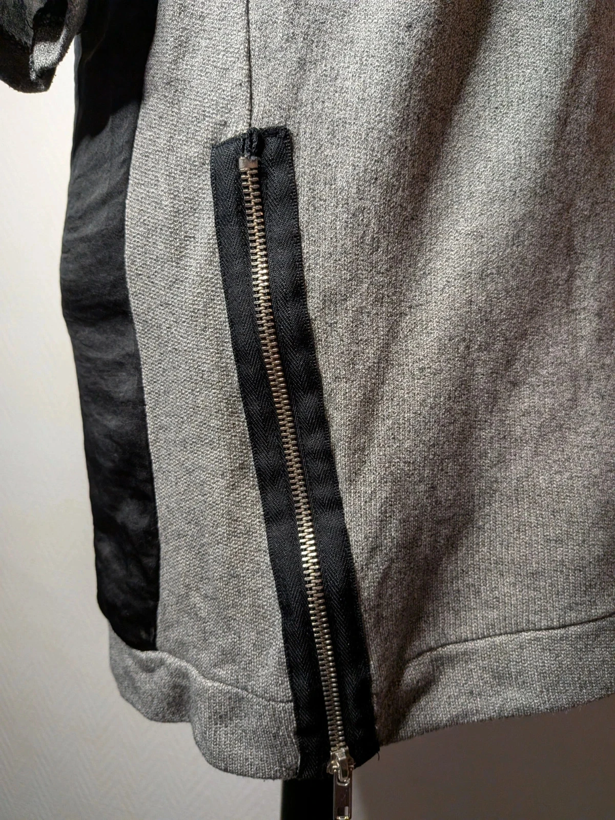 Twee-materialen jurk – photo 5